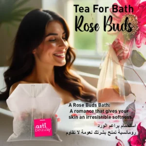 rose buds bath tea – romantic relaxation & skin nourishment