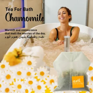 chamomile bath tea – gentle relaxation & skin soothing