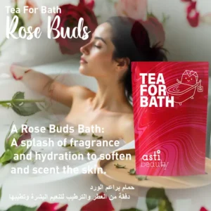 rose buds bath tea – romantic relaxation & skin nourishment